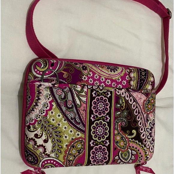 Vera Bradley Other - Vera Bradley IPad case. 12x8 inside. Hot pink paisley pattern.